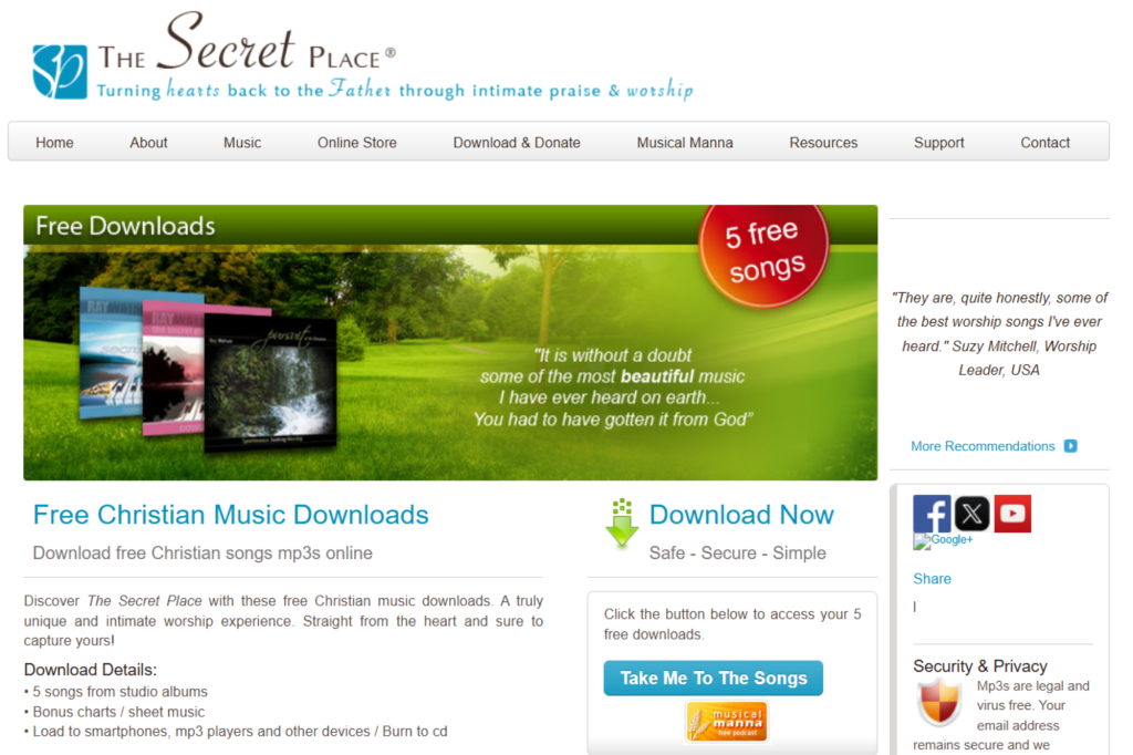 free christian music download