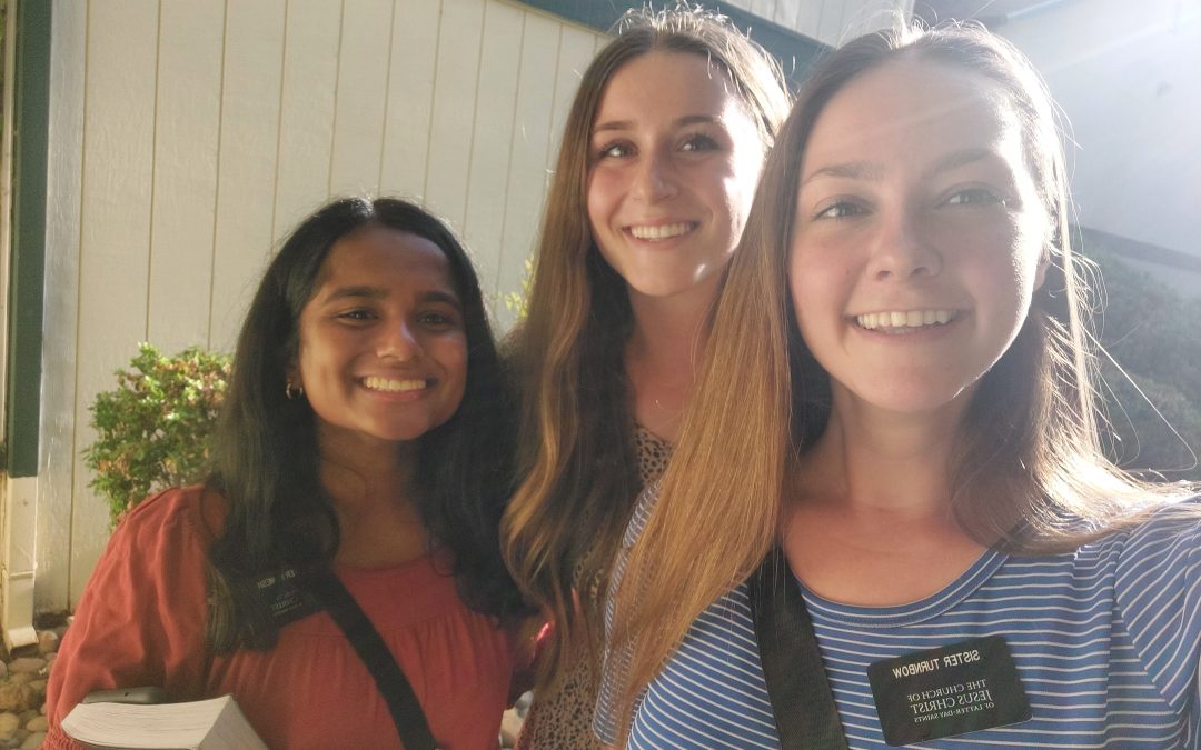 three sister missionaries